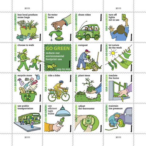 USPS Go Green Stamps